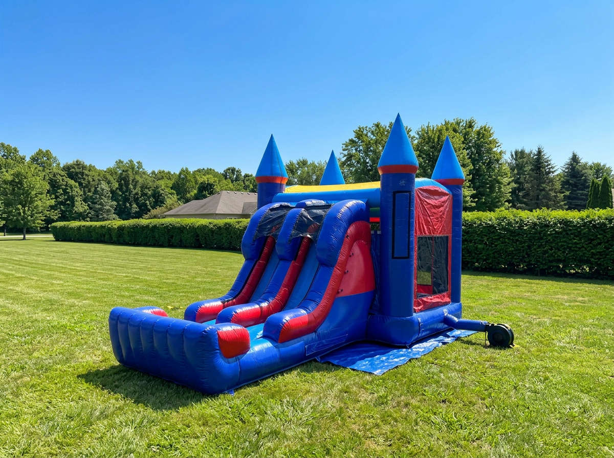 Castle Splash Waterslide Combo