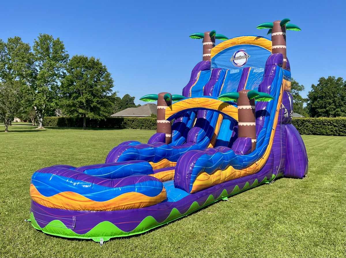 Waterslides